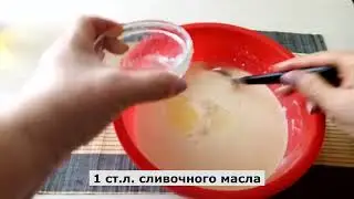 Блины с кипятком на Масленицу, вкусные, тонкие, с дырочками.