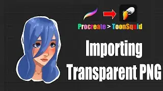 Importing a transparent PNG into ToonSquid