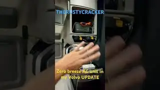 Zero Breeze battery powered AC Unit Doesn’t Fit In My VOLVO SEMI Truck | NEED SOMETHING BETTER!