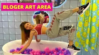 Bloger art area / Making content / Mari Kruchkova