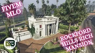 Fivem Rockford Hills Rich mansion- Fivem Mafia Mansion - Fivem beautiful interior -