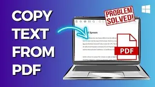 How to Copy Text from PDF on Laptop