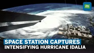 Hurricane Idalia: Florida Under High Alert As Idalia Makes Landfall | ISS Captures From Space