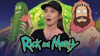 Rick and Morty Season 3 (Part1) Reaction (PICKLE RICK!! AND RICK'S ORIGINS?!)