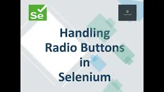 How to handle radio button in selenium | Handling Radio Buttons in Selenium WebDriver