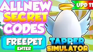 ALL 20 NEW *SECRET* UPDATE CODES In TAPPER SIMULATOR | ROBLOX Tapping Simulator Codes