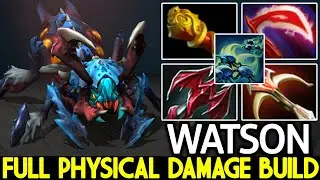 WATSON [Weaver] Full Physical Damage Build 24 Kills Boss Dota 2