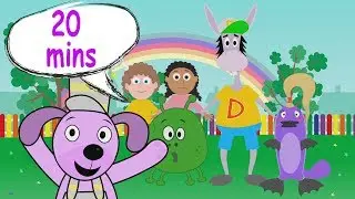 Children's Shapes Song | Plus Many More Nursery Rhymes | 20 Minutes Compilation for Toddlers