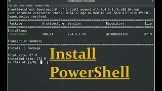 How to install Powershell on Oracle Linux