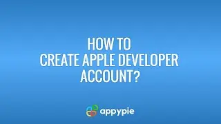 How to create an Apple Developer account?