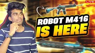 NEW M416 SKIN IN PUBG MOBILE LITE | FULL RUSH LIVE GAMEPLAY WITH FACECAM