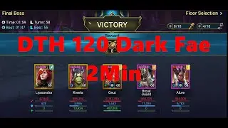 Raid - DTH 120 Dark Fae vs Gnut (Full auto, 2 Min)