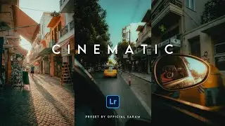 Cinematic preset | Lightroom Mobile Presets | POV Street Photography Preset - FREE DNG & XMP