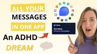 An ALL IN ONE INBOX?? AN ADHDERS DREAM! Texts.com Mac App Walkthrough