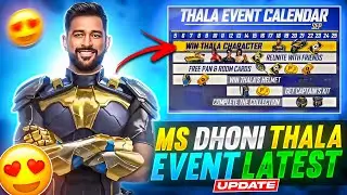 Ms Dhoni Thala Event Coming Soon😍🔥Latest Updates Free Fire India