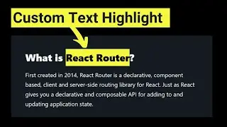 Custom Text Highlight in HTML with ::selection pseudo-element in CSS