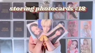 Storing Photocards #18 (purple kiss, nmixx, h1-key, onewe, etc)