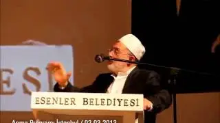 Anma Programı İstanbul 02.03.2013