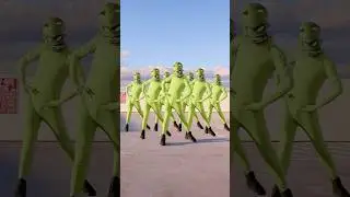 La verdadera identidad del hombre verde 👽  #halloween