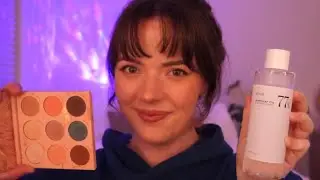 ASMR Big Sister Pampers You To Sleep 😴 (makeup, skincare, layered sounds)