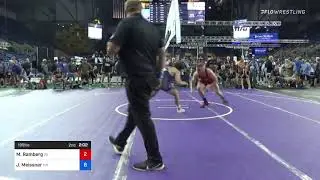 195 Lbs Round Of 64 - Max Ramberg, Wisconsin Vs Jacob Meissner, Minnesota 2aa6