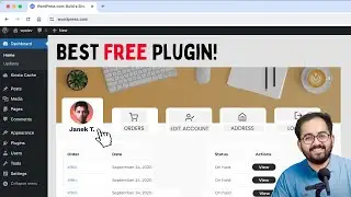 Customise WooCommerce My Account Page (Free Plugin)