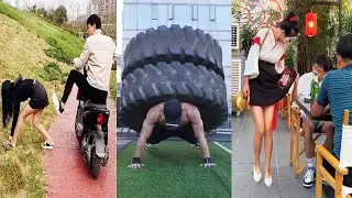 Funny Street Pranks and Fails on TikTok China ❤️ Street Moments  P