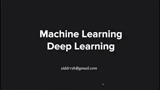 Learn Machine Learning #1