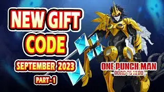 One Punch Man Road to Hero New Code | One Punch Man  New Gift Code September 2023 (Part - 1)