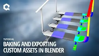 Baking and Exporting Custom Assets in Blender