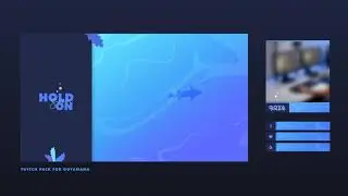 Ocean Themed Animated Twitch Pack | Goyamama