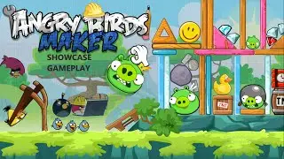 Angry Birds Maker Demo v0.4.0 Showcase Gameplay