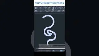 Width in Polyline #autocadtutorial #autocadtips #design