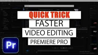 Premiere Pro Auto Scrolling Trick For Editing Faster