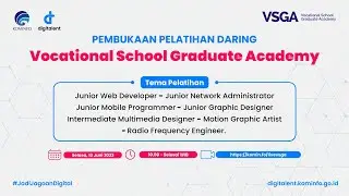 Pembukaan Pelatihan Daring Program VSGA DTS Tahun 2023