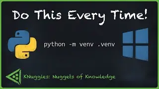 Python Virtual Environments on Windows 10