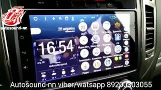 Обзор Штатной Магнитолы Mitsubishi Pajero 4 9(2014)android 6.0