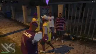 GTA V - GangMod 2.0 Preview - New Recruit Gang Member Animation!
