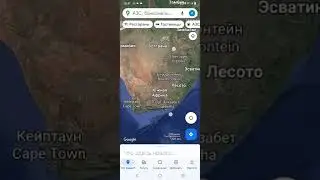 Претория на карте
