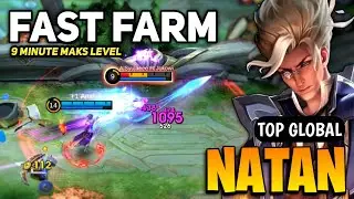 FAST FARM! Natan Best Build 2024 [ Natan Top Global Gameplay ] Mobile Legends