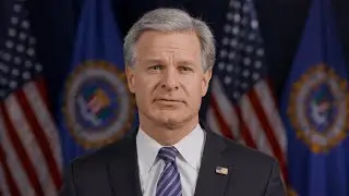 FBI Director Wray Announces The Indictments Of 3 Iranian Nationals