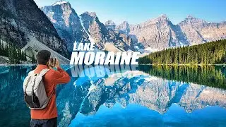 Moraine Lake Banff National Park - Amazing Blue Glacial Water