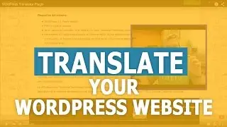 WordPress Translator Plugin