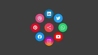 How To Create Social Media Share Buttons Using HTML & CSS