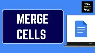 How to Merge Cells in Google Docs