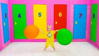 Влад и Ники 10 Дверей и другие челленджи для детей