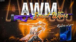 We Rolllin - Shubh BGMI Montage | AWM SQUAD WIPE | 90Fps realme x2 pro