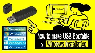 How to make USB bootable Windows | 2021 | All Versions