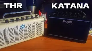 Yamaha THR VS Boss Katana Mini  - Mini Amp Comparison