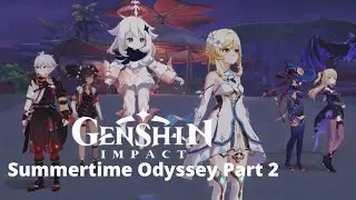 Genshin Impact 2.8 - Summertime Odyssey Part 2 (Jp Dub)